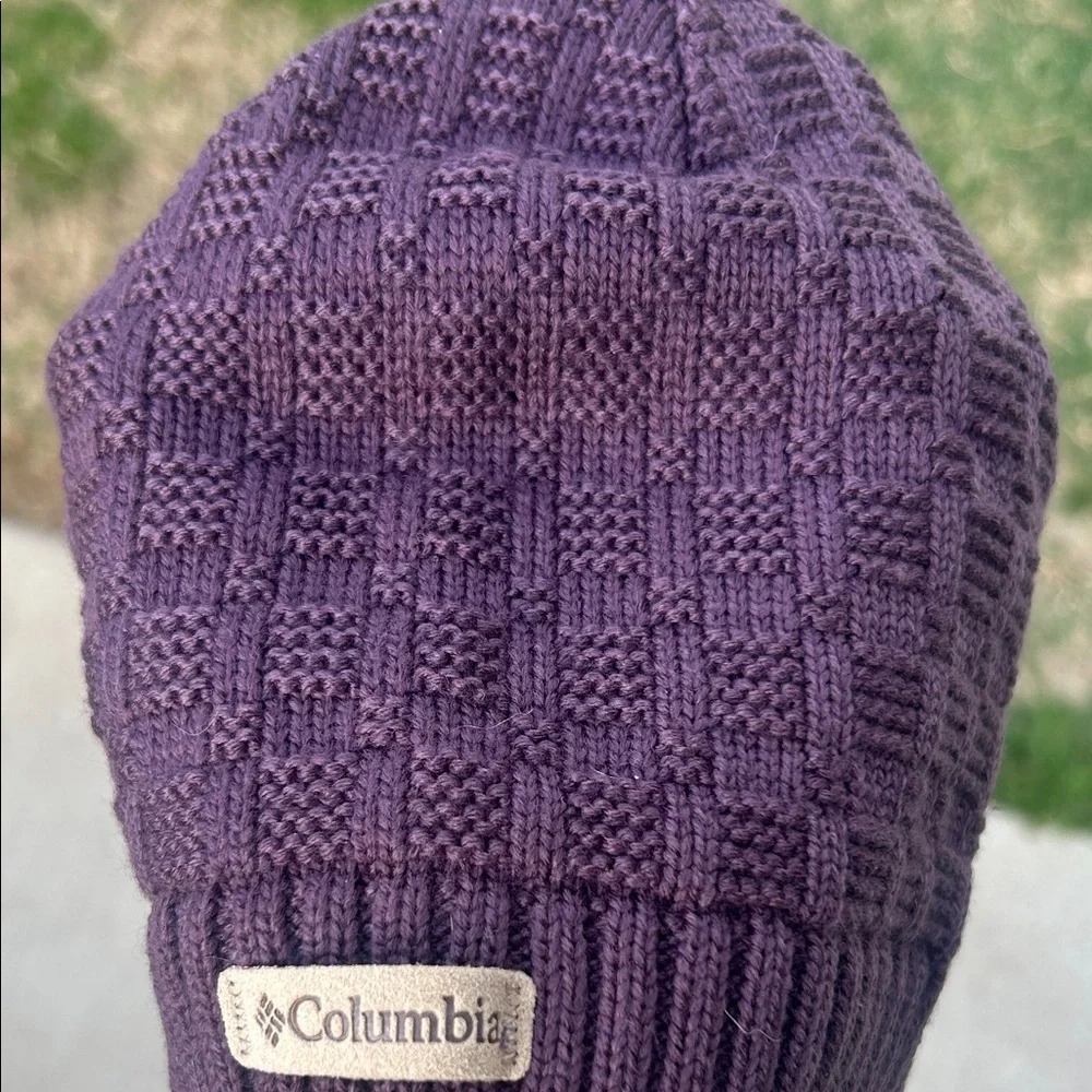 ♻️ Columbia Knit Hat and Scarf Set